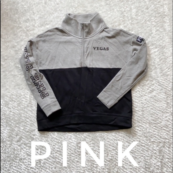 PINK Victorias Secret Las Vegas Cherry Quarter Zip - Picture 5 of 9